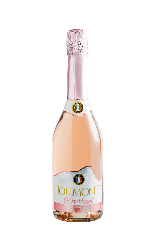 Moscatel Rosé Zero Álcool Jolimont - Espumante Zero Álcool Moscatel Rosé Jolimont